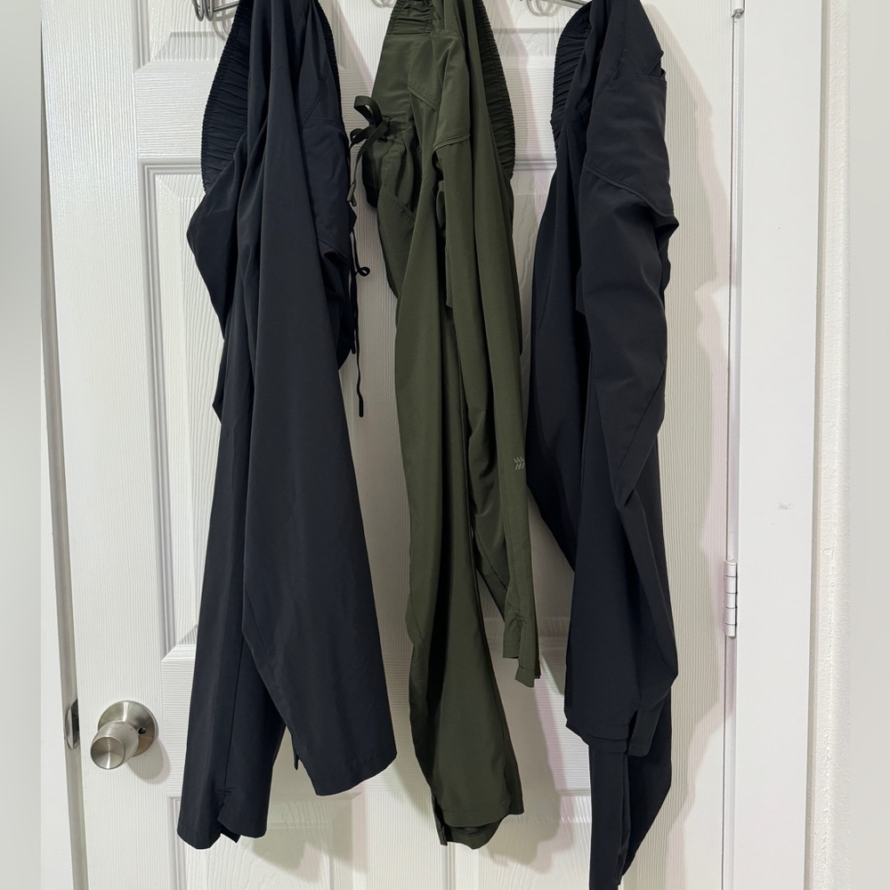 All In Motion Joggers Black and Green